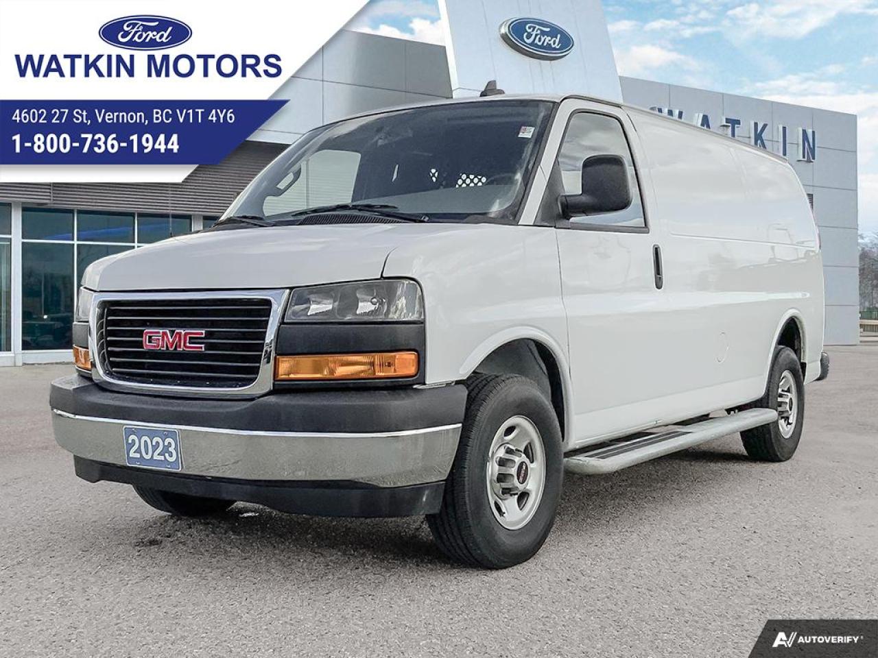 Used 2023 GMC Savana G2500 Cargo van for sale in Vernon, BC