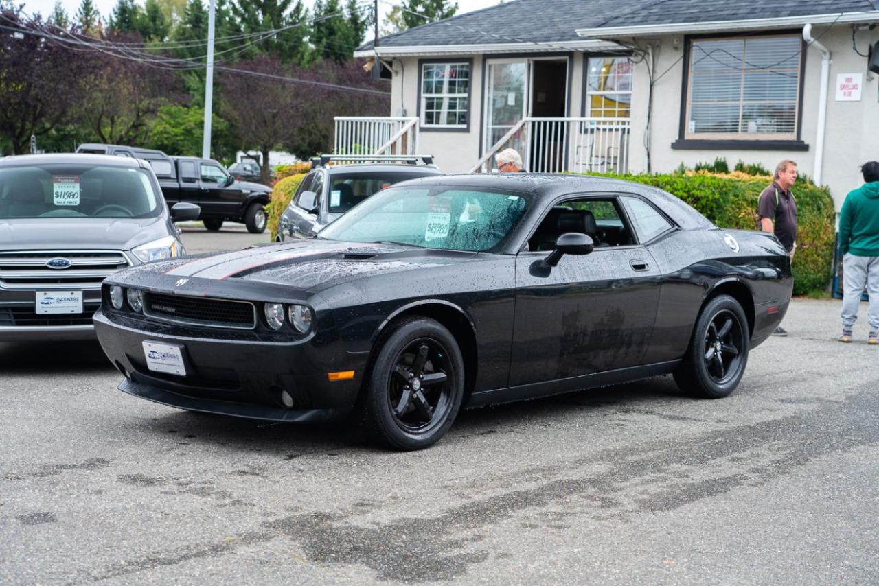 Used 2010 Dodge Challenger SE Rallye Package, Local, No Accidents, Black on Black, Stripes for sale in Surrey, BC