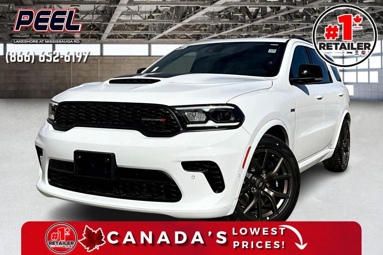 New 2025 Dodge Durango RT+ 20th ANN | SRT seats | TowNGo | Sunroof | Nav for sale in Mississauga, ON