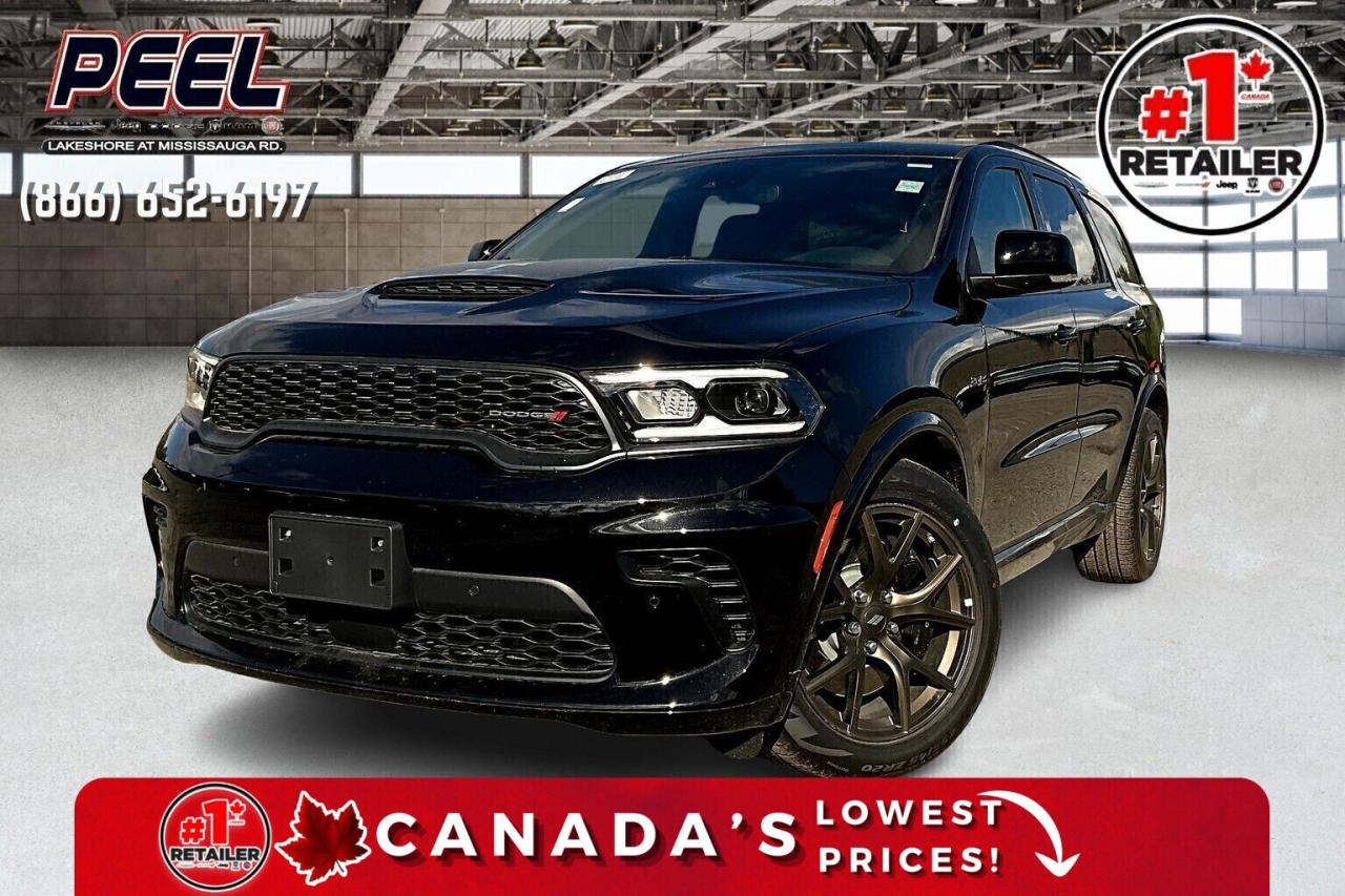 New 2025 Dodge Durango RT 20th ANN | SRT seats | Tow N Go | Sunroof | Nav for sale in Mississauga, ON