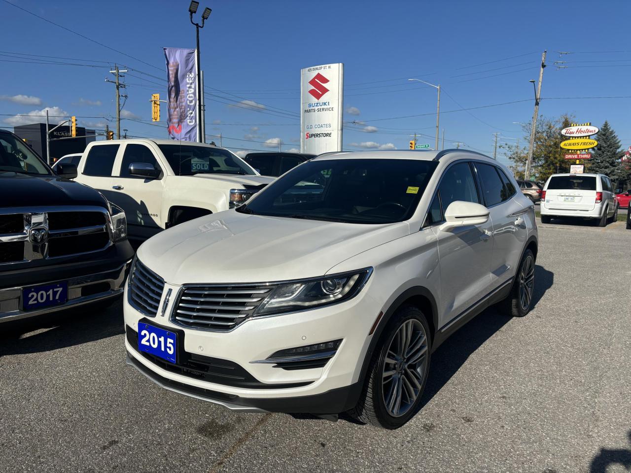 The 2015 Lincoln MKC AWD is a luxurious and high-performing vehicle that is sure to impress. With features such as navigation, a camera, leather interior, Bluetooth connectivity, and a moonroof, this car is designed to provide ultimate comfort and convenience. Its all-wheel drive capability ensures a smooth and safe ride in any weather condition. The stylish and sleek design of the MKC is complemented by its powerful engine, making it a perfect blend of elegance and performance. This vehicle is perfect for those who value both style and functionality. With the 2015 Lincoln MKC AWD, you can elevate your driving experience to the next level. Dont miss out on the opportunity to own this remarkable car. Upgrade your drive today!

G. D. Coates - The Original Used Car Superstore!
 
  Our Financing: We have financing for everyone regardless of your history. We have been helping people rebuild their credit since 1973 and can get you approvals other dealers cant. Our credit specialists will work closely with you to get you the approval and vehicle that is right for you. Come see for yourself why were known as The Home of The Credit Rebuilders!
 
  Our Warranty: G. D. Coates Used Car Superstore offers fully insured warranty plans catered to each customers individual needs. Terms are available from 3 months to 7 years and because our customers come from all over, the coverage is valid anywhere in North America.
 
  Parts & Service: We have a large eleven bay service department that services most makes and models. Our service department also includes a cleanup department for complete detailing and free shuttle service. We service what we sell! We sell and install all makes of new and used tires. Summer, winter, performance, all-season, all-terrain and more! Dress up your new car, truck, minivan or SUV before you take delivery! We carry accessories for all makes and models from hundreds of suppliers. Trailer hitches, tonneau covers, step bars, bug guards, vent visors, chrome trim, LED light kits, performance chips, leveling kits, and more! We also carry aftermarket aluminum rims for most makes and models.
 
  Our Story: Family owned and operated since 1973, we have earned a reputation for the best selection, the best reconditioned vehicles, the best financing options and the best customer service! We are a full service dealership with a massive inventory of used cars, trucks, minivans and SUVs. Chrysler, Dodge, Jeep, Ford, Lincoln, Chevrolet, GMC, Buick, Pontiac, Saturn, Cadillac, Honda, Toyota, Kia, Hyundai, Subaru, Suzuki, Volkswagen - Weve Got Em! Come see for yourself why G. D. Coates Used Car Superstore was voted Barries Best Used Car Dealership!