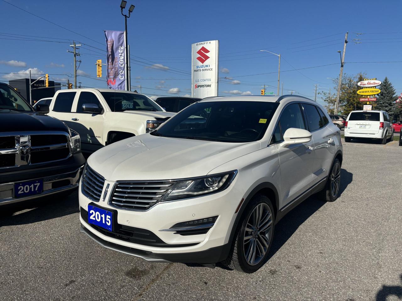 Used 2015 Lincoln MKC AWD ~Nav ~Camera ~Leather ~Bluetooth ~Moonroof for sale in Barrie, ON