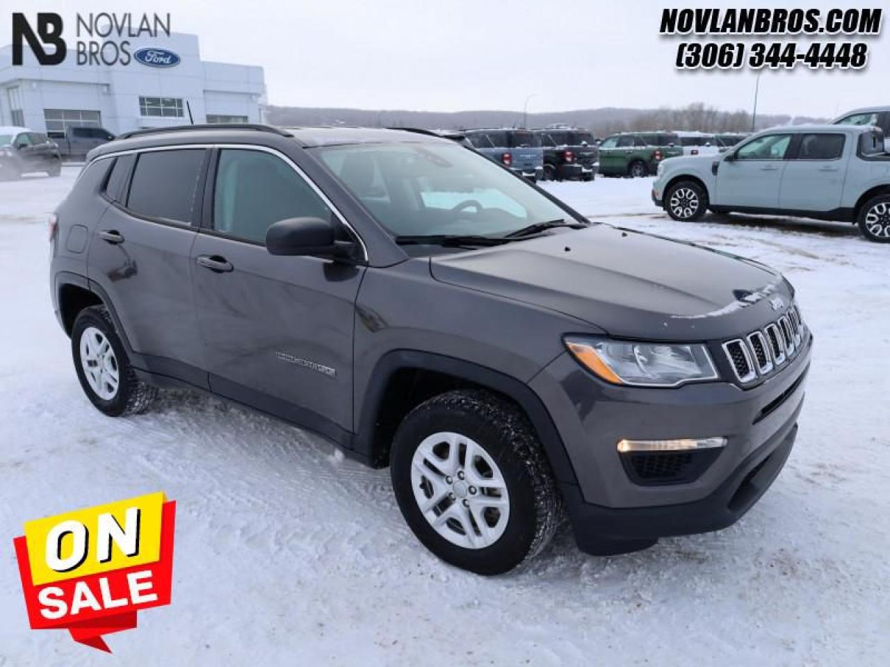 Used 2019 Jeep Compass Sport  - Heated Seats - Alloy Wheels for sale in Paradise Hill, SK