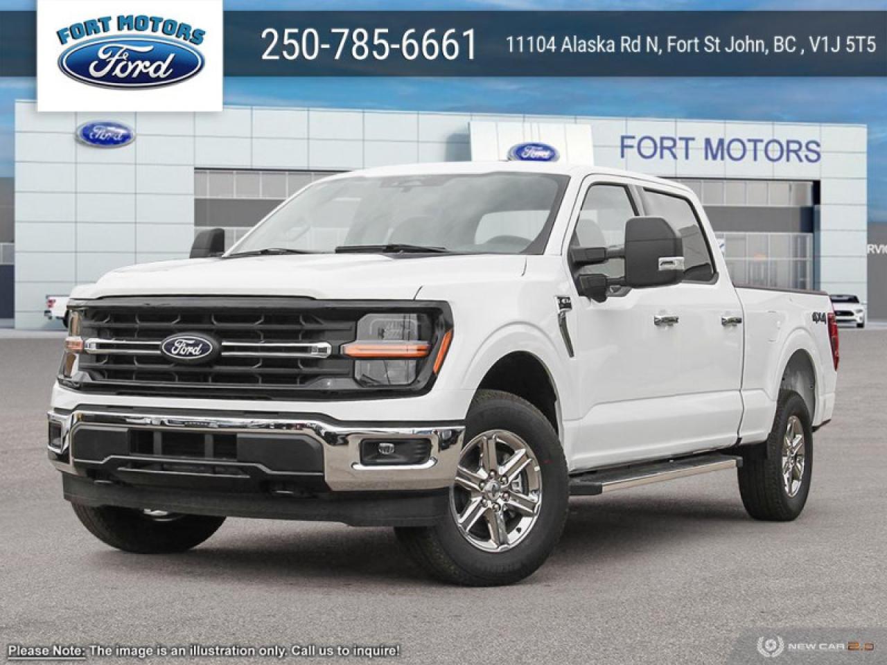 New 2024 Ford F-150 XLT  - Tow Package for sale in Fort St John, BC