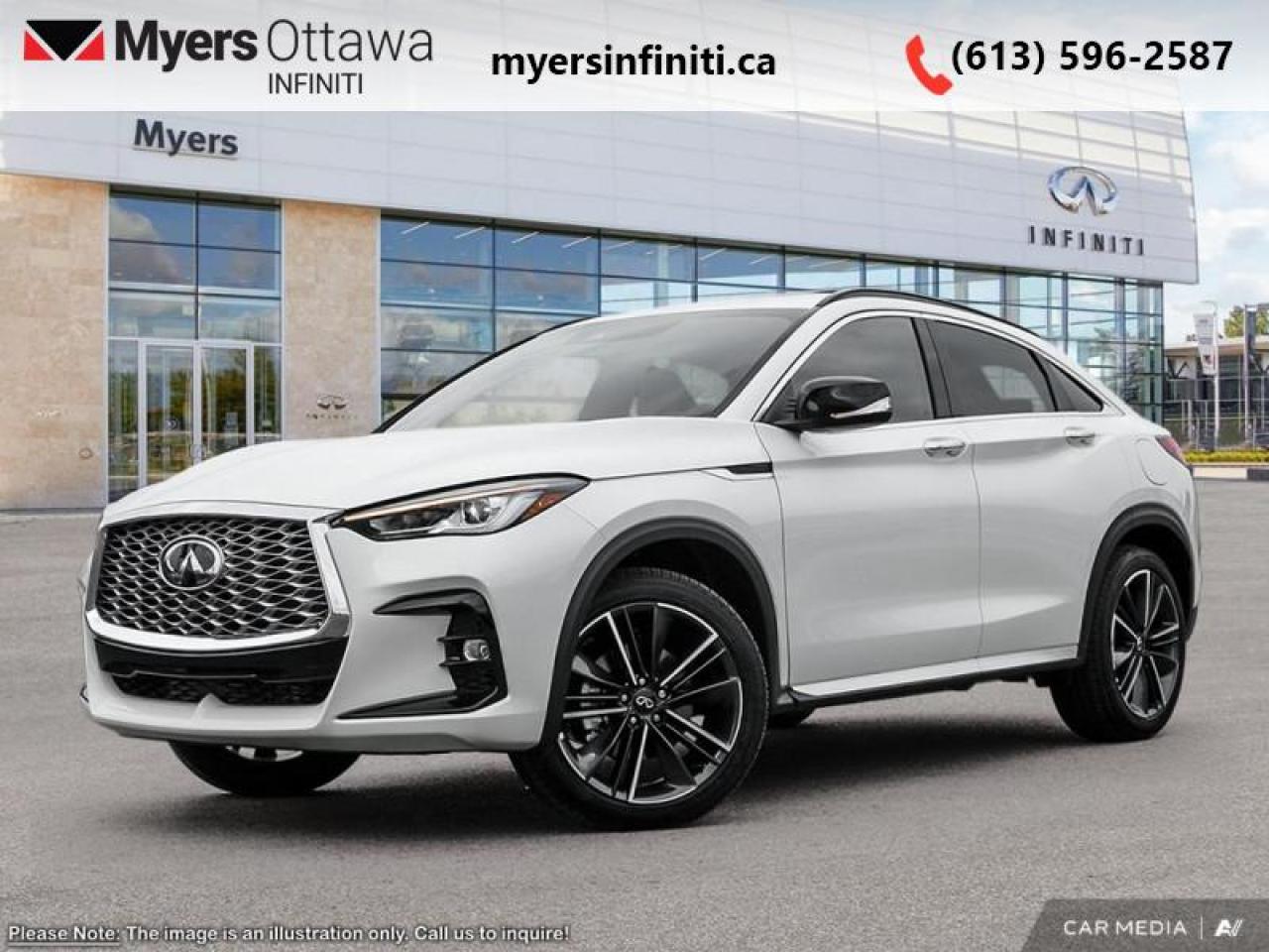 New 2025 Infiniti QX 55 LUXE  - Sunroof -  Power Liftgate for sale in Ottawa, ON