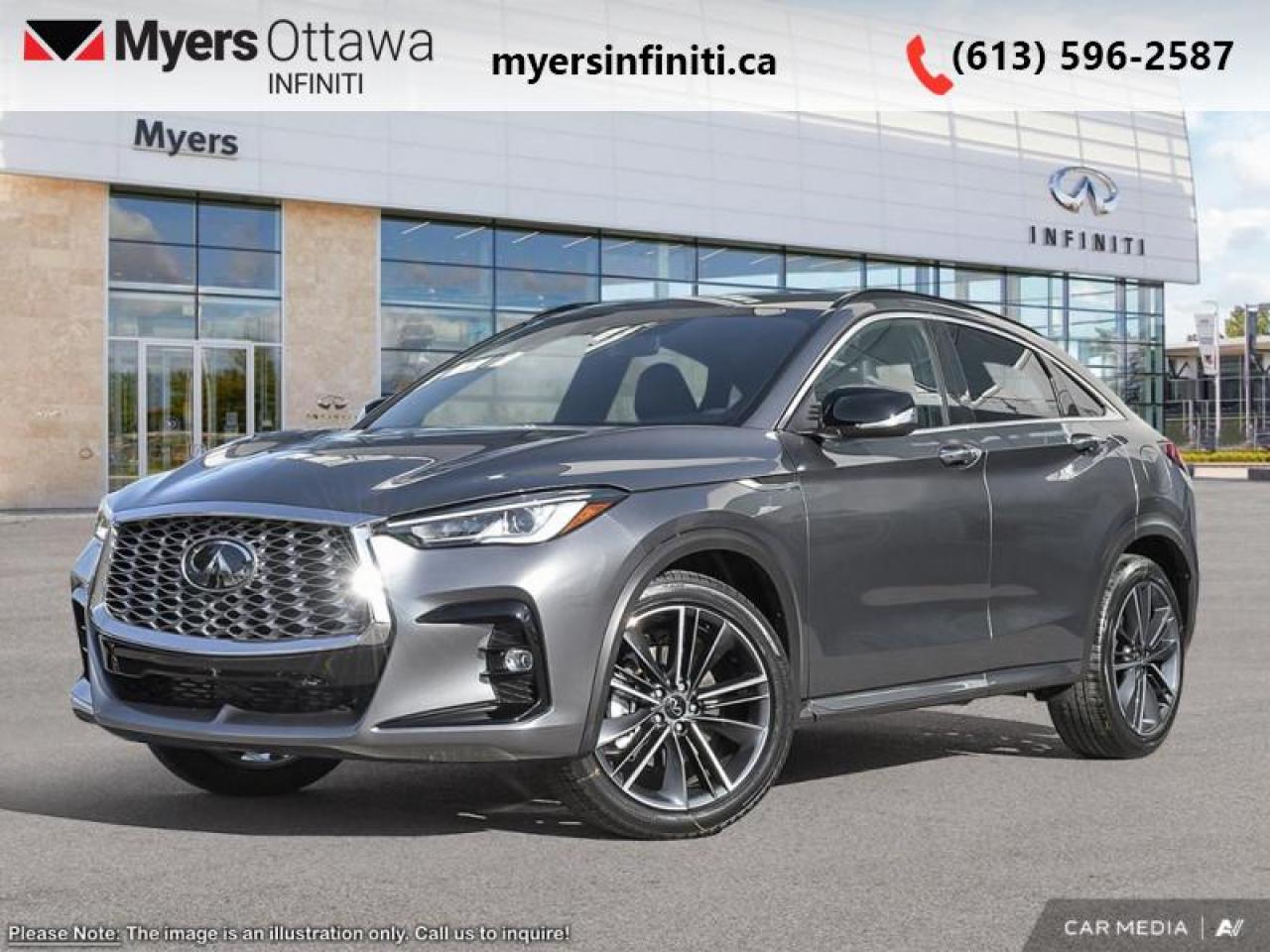 New 2025 Infiniti QX 55 LUXE  - Sunroof -  Power Liftgate for sale in Ottawa, ON