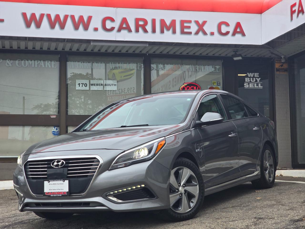 Used 2017 Hyundai Sonata Plug-In Hybrid Ultimate NAVI | Leather  | Infinity Sound | BSM | Backup Camera for sale in Waterloo, ON