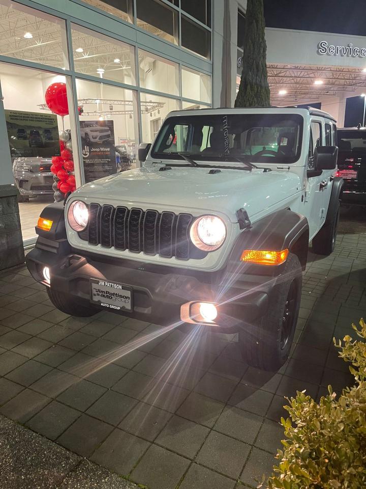 New 2024 Jeep Wrangler 4-DOOR SPORT for sale in Surrey, BC