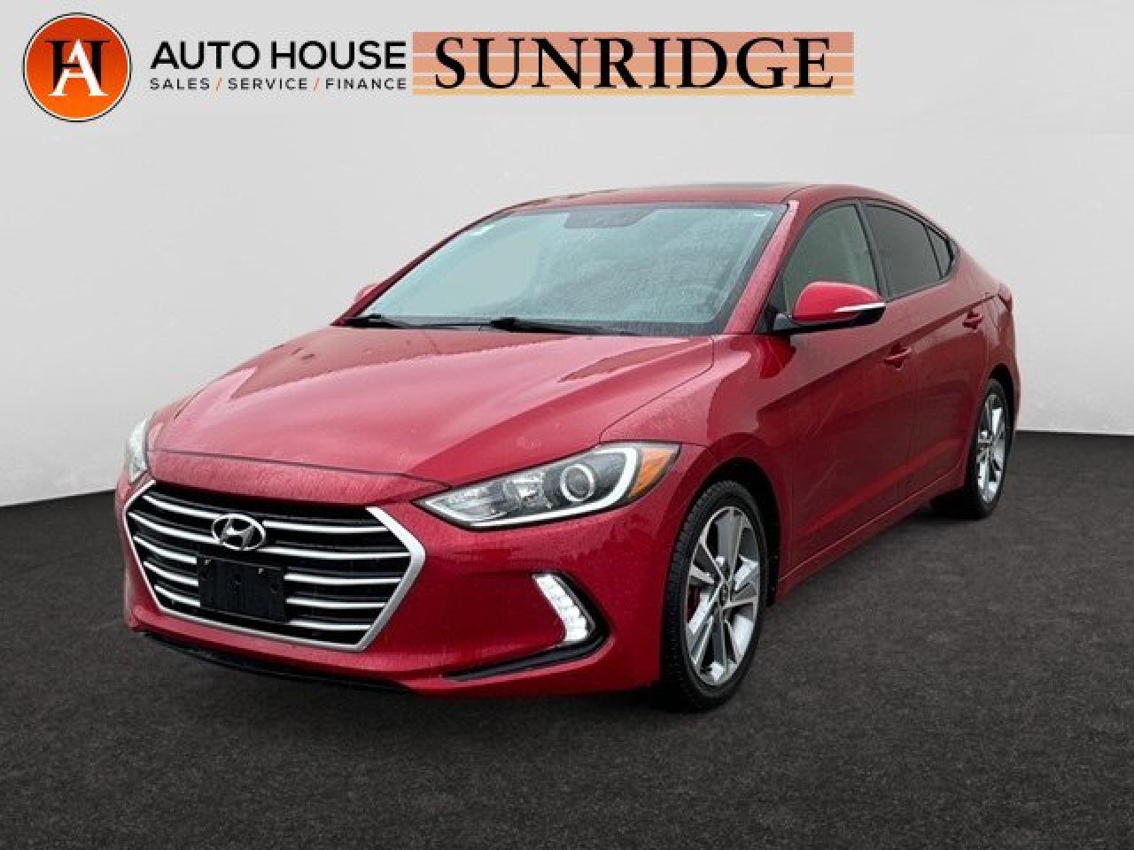 Used 2017 Hyundai Elantra GLS BACKUP CAMERA SUNROOF APPLE CAR PLAY for sale in Calgary, AB