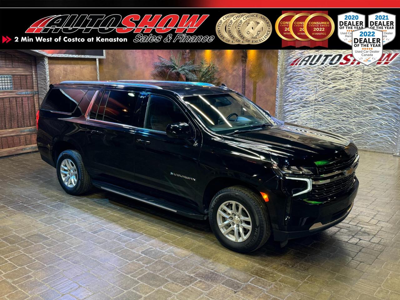 Used 2021 Chevrolet Suburban LT - Clean CARFAX!!! 8-Passenger Seating for sale in Winnipeg, MB