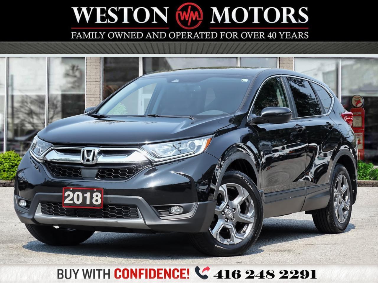 Used 2018 Honda CR-V AWD*LEATHER*SUNROOF*LANEASSIST*HEATED SEATS&WHEEL! for sale in Toronto, ON