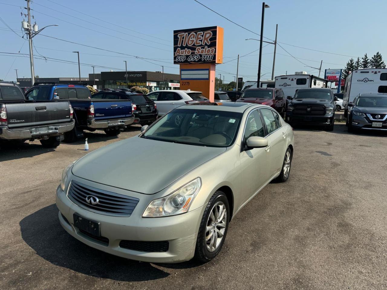 2007 Infiniti G35 X, AWD, TWO SETS OF WHEELS, AS IS SPECIAL