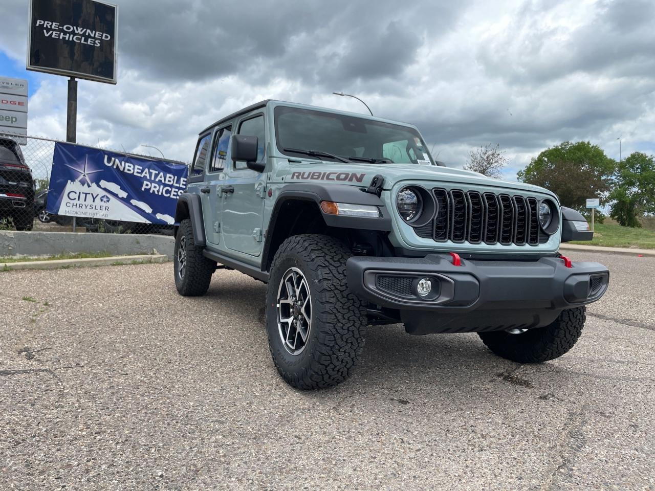 New 2024 Jeep Wrangler 4 Door Rubicon 4 portes 4x4 for sale in Medicine Hat, AB