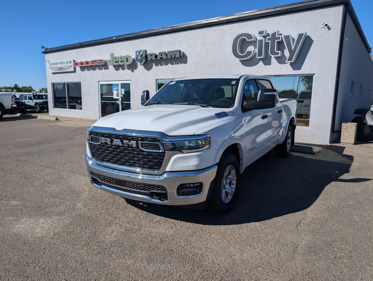 <p>The 2025 RAM 1500 Big Horn/Lonestar is a modern and dependable full-size pickup truck. Featuring a turbocharged 3.0L inline-6 engine</p>
<p> this truck delivers impressive power and efficiency. Its 4WD system and spacious Crew Cab make it an excellent choice for both demanding work tasks and comfortable long drives.

City Chrysler holds a high standard of service & excellence for our customers. We are located on the northside of highway 3 of Medicine Hat. Servicing areas from Swift Current to Lethbridge</p>
<p> then City Chrysler is for you. Check out our Google reviews because they tell our story. Then give us a call</p>
<a href=http://www.citychrysler.com/new/inventory/RAM-1500-2025-id11233780.html>http://www.citychrysler.com/new/inventory/RAM-1500-2025-id11233780.html</a>