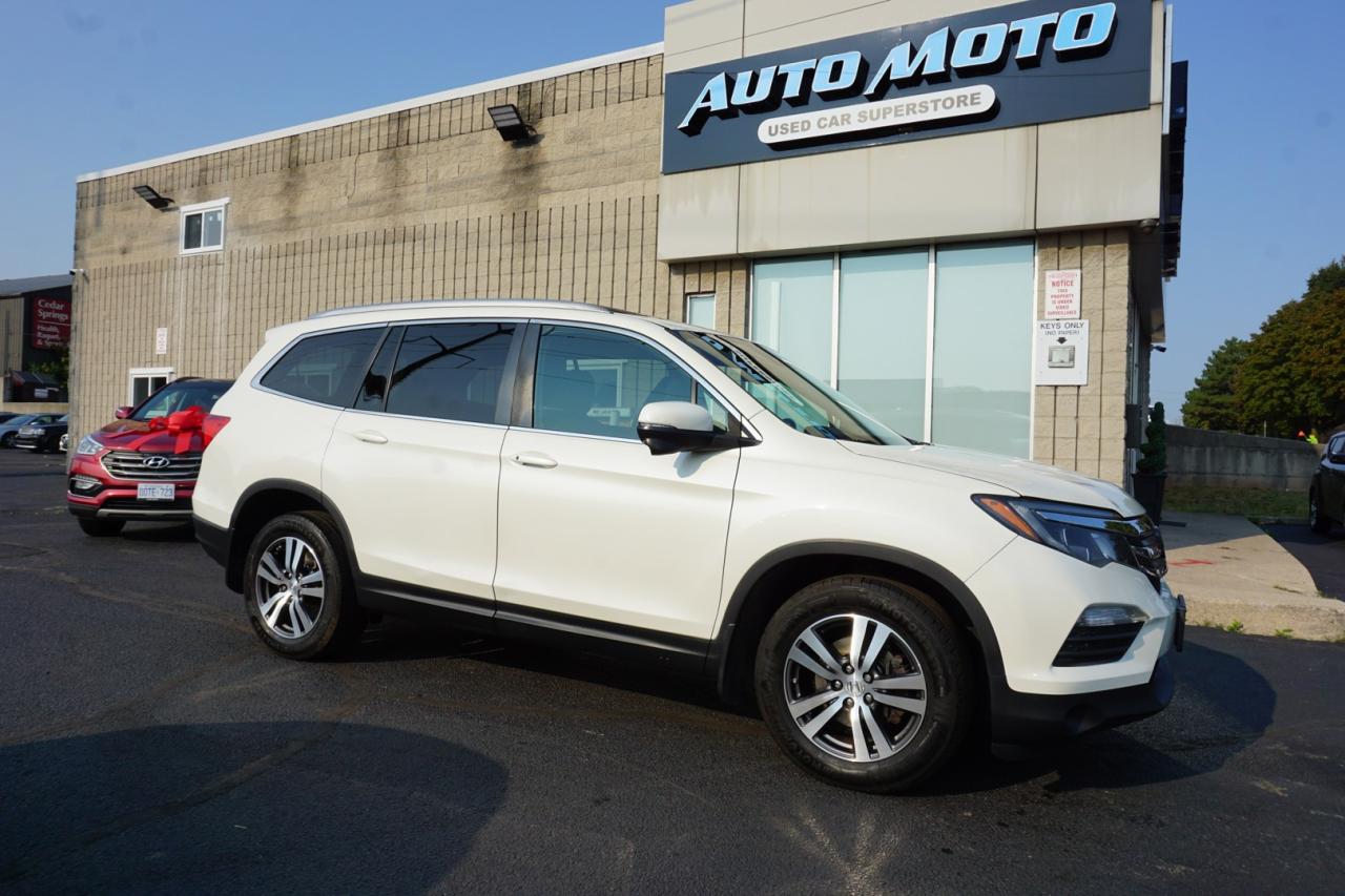 Used 2017 Honda Pilot EX-L AWD *HONDA MAINTAIN* NAVI DUAL CAMERAS LANE CHANGE SUNROOF HEATED 4 SEATS for sale in Burlington, ON