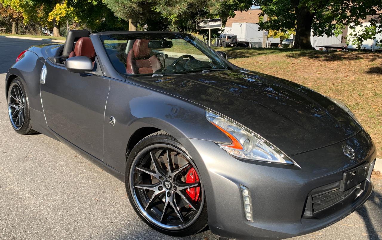 Used 2014 Nissan 370Z 2dr CONVRTIBLE-ROADSTER Auto Touring w/Bordeaux Top-1 LOCAL OWNER!! for sale in Toronto, ON