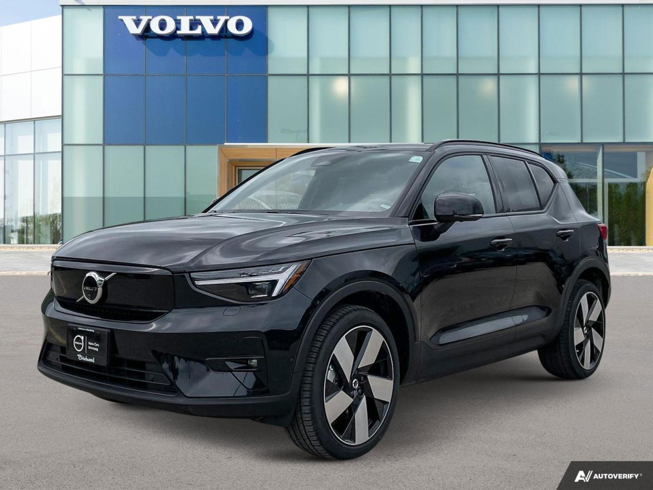 New 2024 Volvo XC40 Recharge Ultimate Up to $9,000 in incentives! for sale in Winnipeg, MB