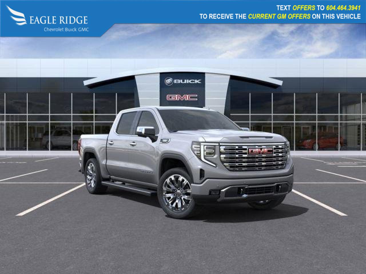 New 2025 GMC Sierra 1500 Denali 4x4, navigation, heated seats, 13.4-inch touchscreen with Google built-in, remote vehicle start, for sale in Coquitlam, BC