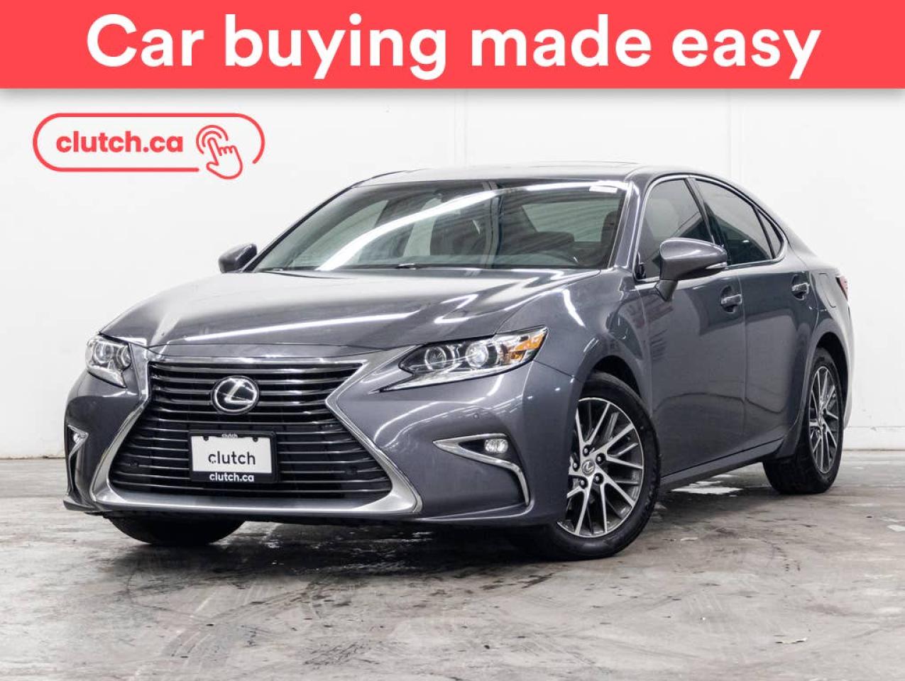 Used 2018 Lexus ES 350 w/ Nav, Dual Zone A/C, Rearview Cam for sale in Toronto, ON