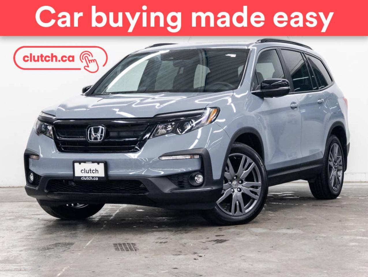 Used 2022 Honda Pilot Sport AWD w/ Apple CarPlay & Android Auto, Heated Steering Wheel, Heated Front Seats for sale in Toronto, ON