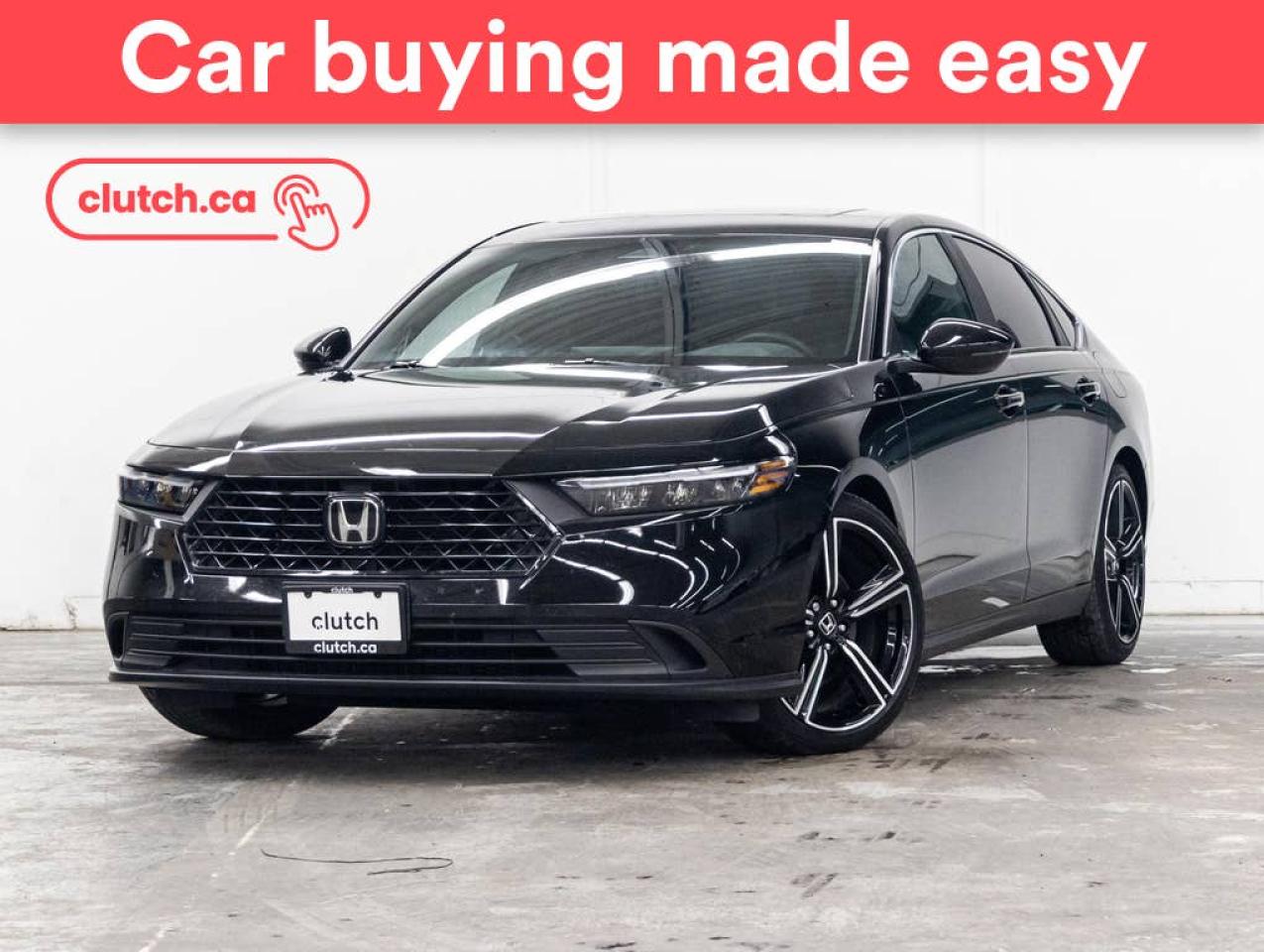 Used 2024 Honda Accord Hybrid Sport w/ Apple CarPlay & Android Auto, Heated Steering Wheel, Heated Front Seats for sale in Toronto, ON