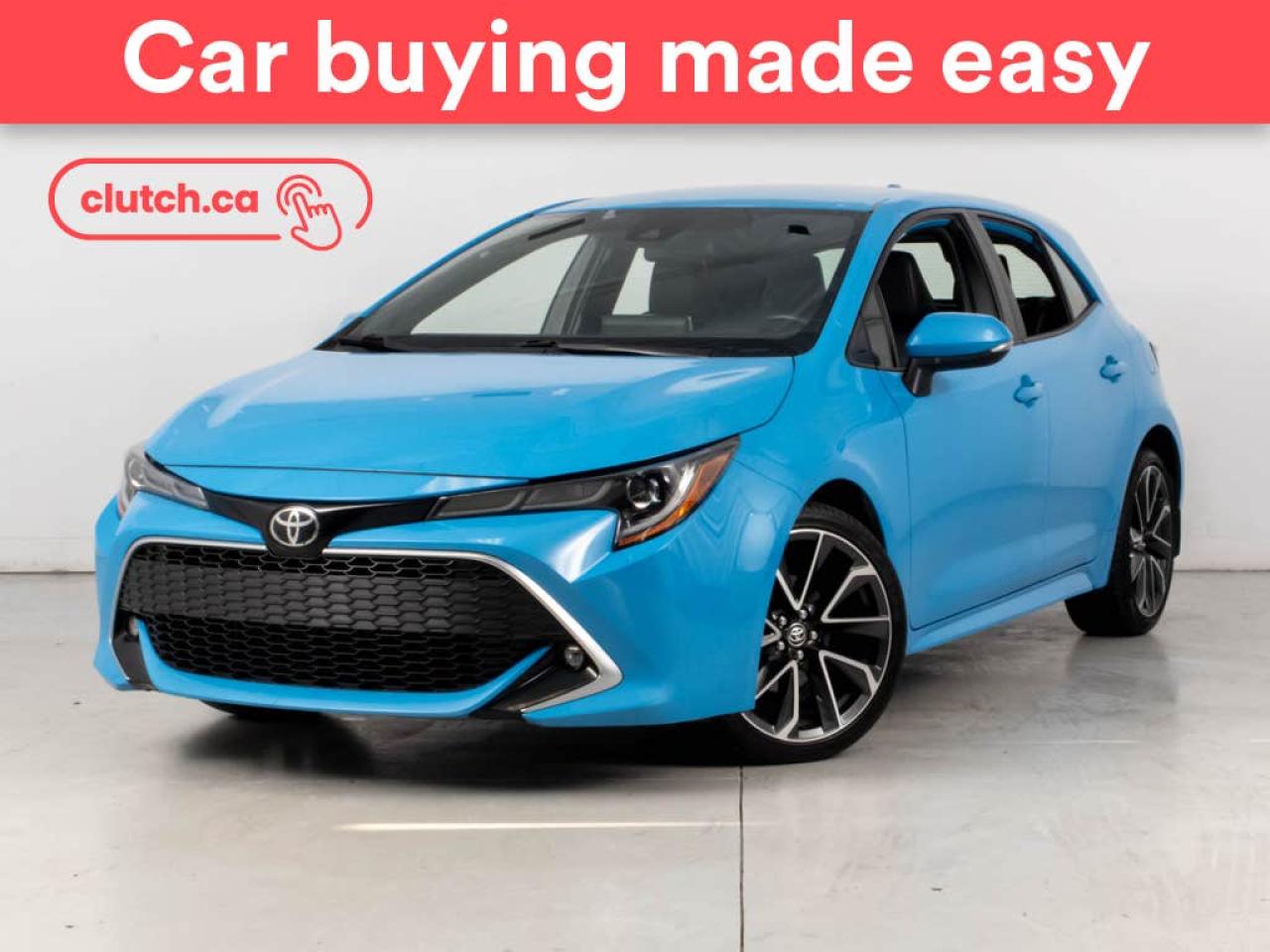 Used 2021 Toyota Corolla Hatchback XSE w/ Apple CarPlay, Backup Camera, Heated Front Seats for sale in Bedford, NS