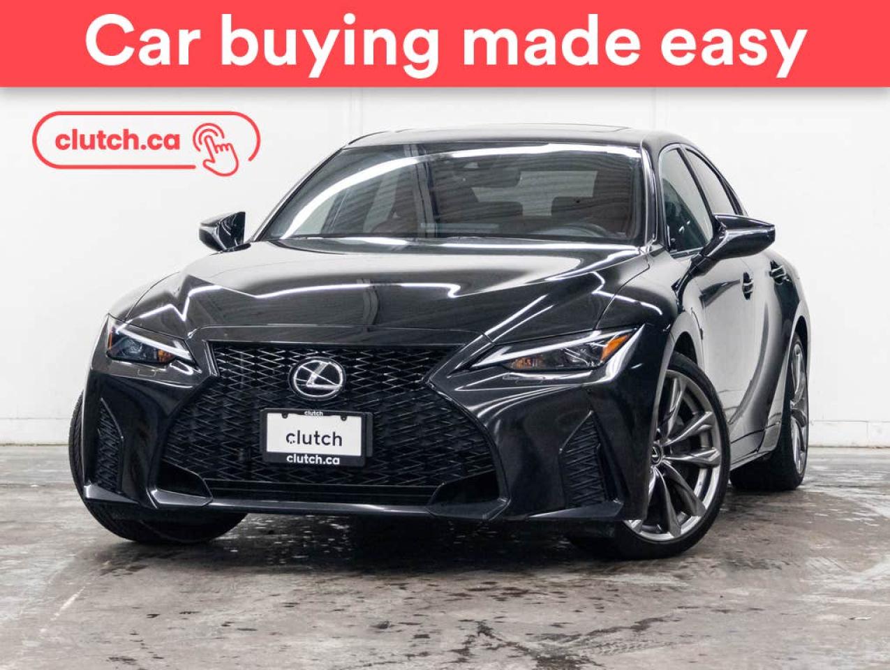 Used 2021 Lexus IS 350 AWD w/ Apple CarPlay & Android Auto, Nav, Dual Zone A/C for sale in Toronto, ON