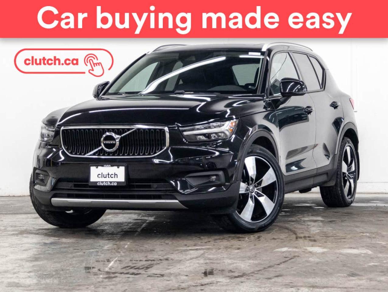 Used 2020 Volvo XC40 Momentum AWD w/ Apple CarPlay & Android Auto, Dual Zone A/C, Rearview Cam for sale in Toronto, ON