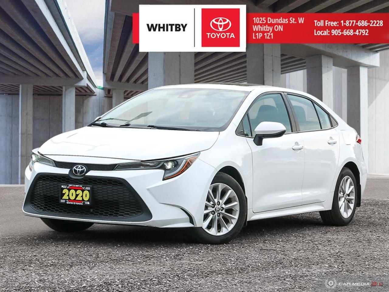 Used 2020 Toyota Corolla LE CVT for sale in Whitby, ON