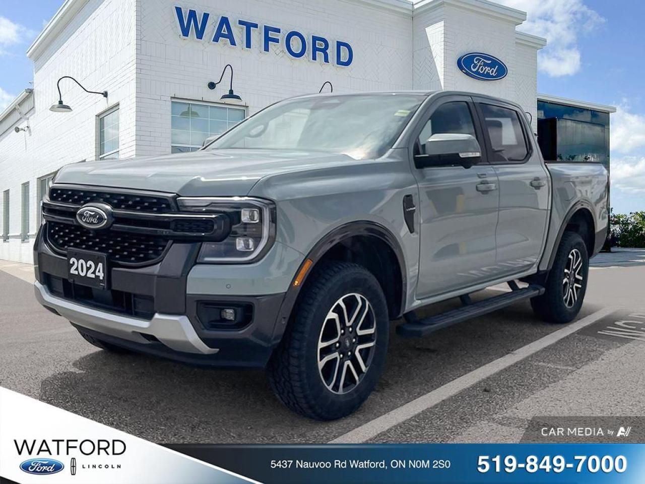 New 2024 Ford Ranger LARIAT for sale in Watford, ON