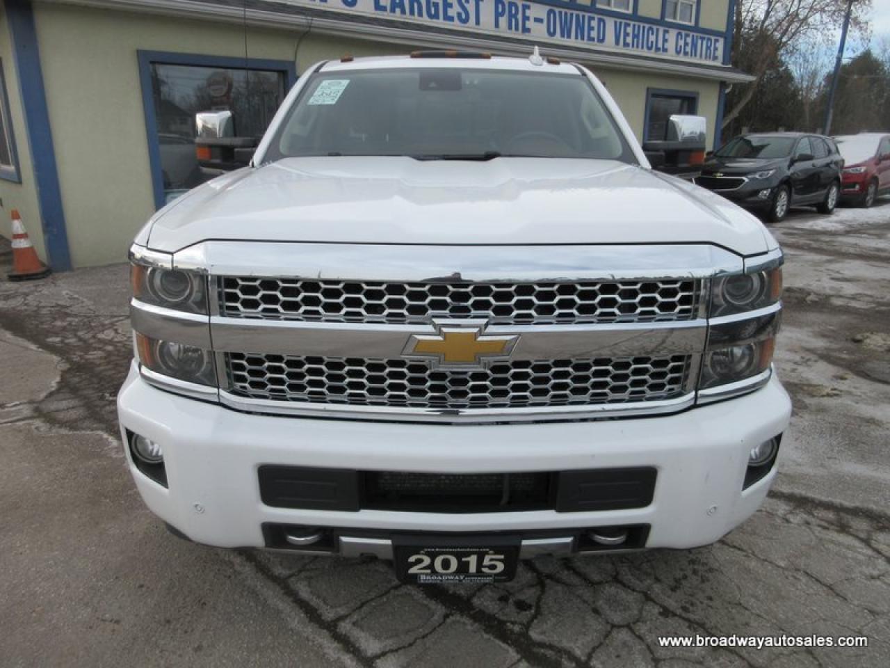 2015 Chevrolet Silverado 3500 1-TON HIGH-COUNTRY-MODEL 5 PASSENGER 6.6L - DURAMAX.. 4X4.. CREW-CAB.. 8-FOOT-DUALLY.. NAVIGATION.. POWER SUNROOF.. DVD PLAYERS.. HEATED/AC SEATS.. Photo3