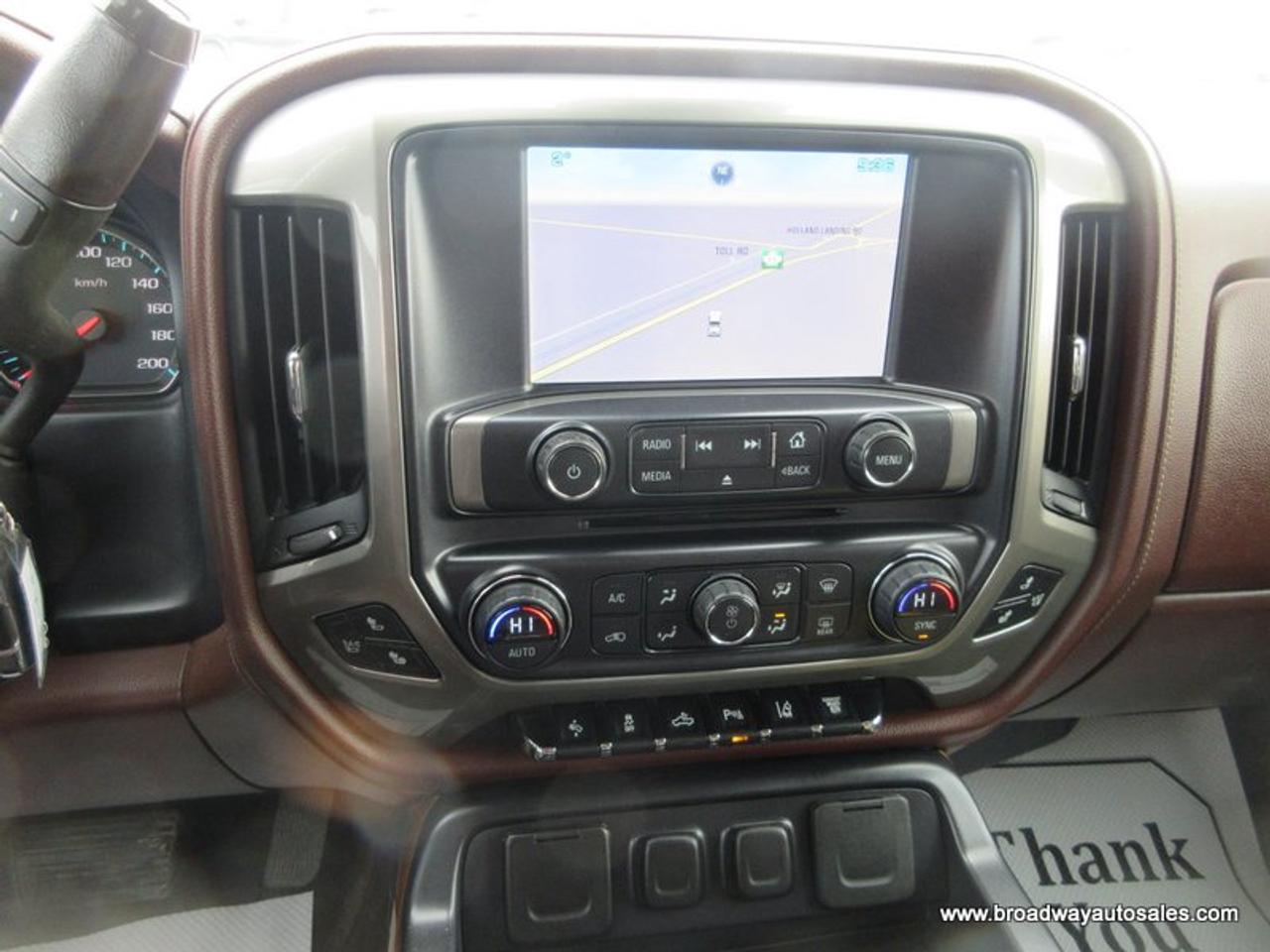 2015 Chevrolet Silverado 3500 1-TON HIGH-COUNTRY-MODEL 5 PASSENGER 6.6L - DURAMAX.. 4X4.. CREW-CAB.. 8-FOOT-DUALLY.. NAVIGATION.. POWER SUNROOF.. DVD PLAYERS.. HEATED/AC SEATS.. Photo