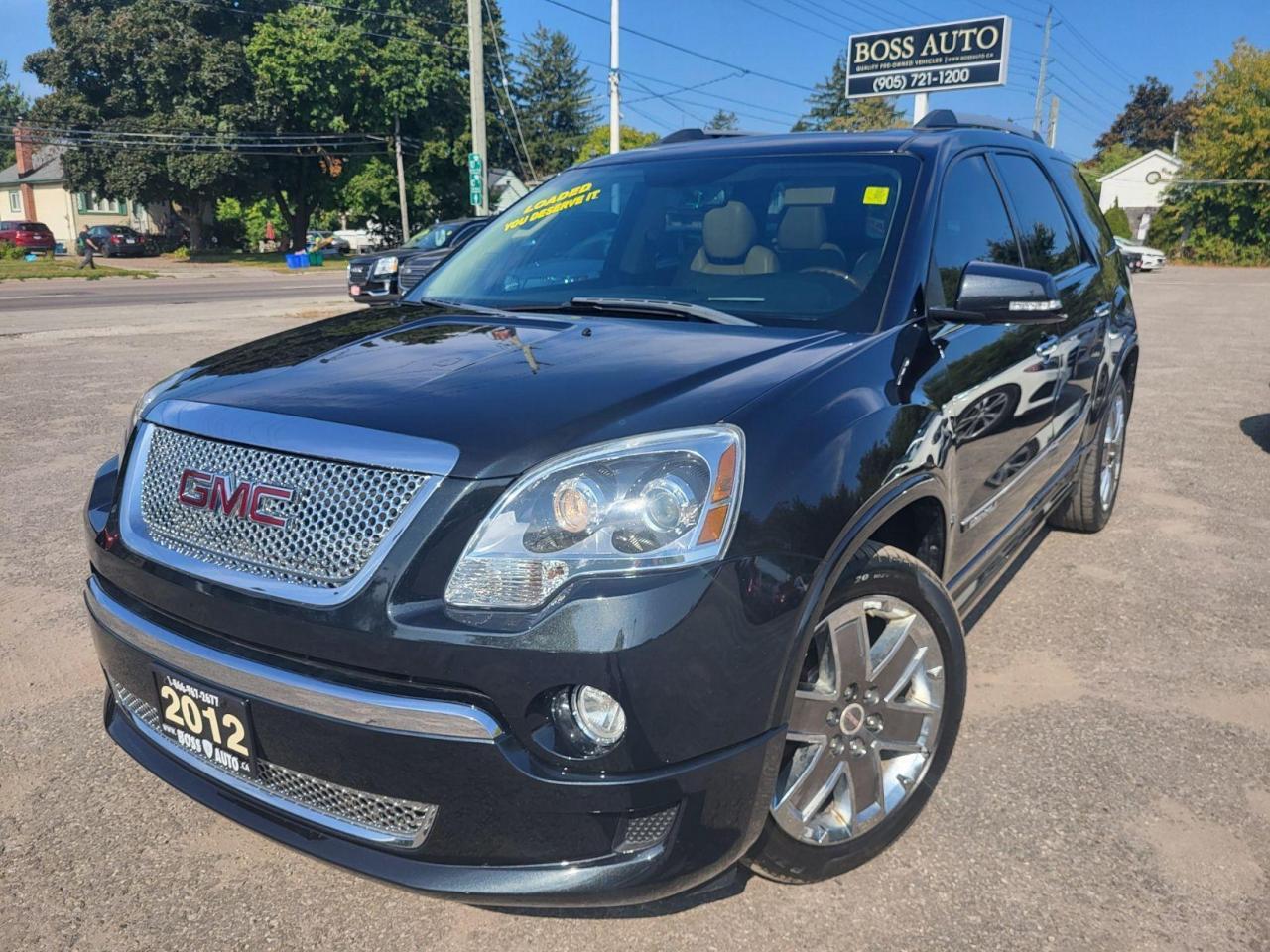 Used 2012 GMC Acadia Denali FWD for sale in Oshawa, ON