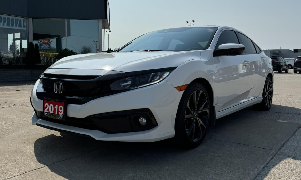 Used 2019 Honda Civic Sport CVT for sale in Tilbury, ON