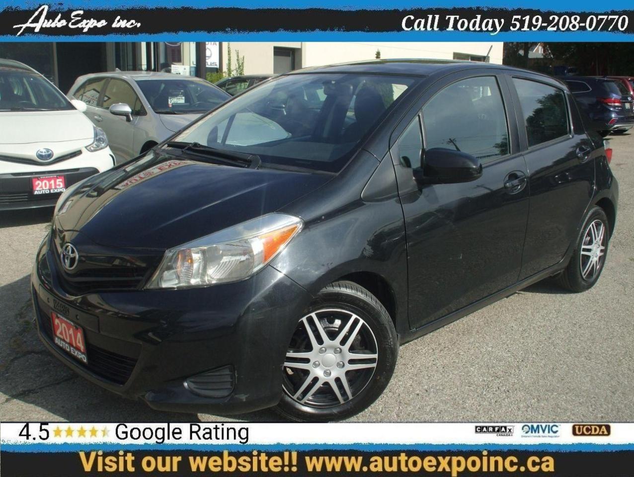 Used 2014 Toyota Yaris Auto,A/C,5 Door,HB,Bluetooth,Certified,Gas Saver for sale in Kitchener, ON