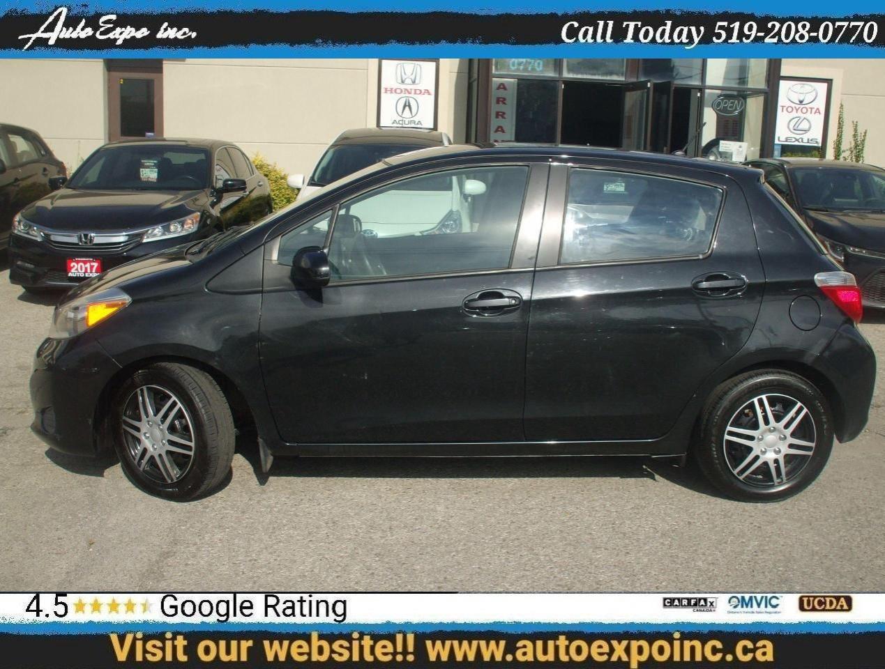 2014 Toyota Yaris Auto,A/C,5 Door,HB,Bluetooth,Certified,Gas Saver