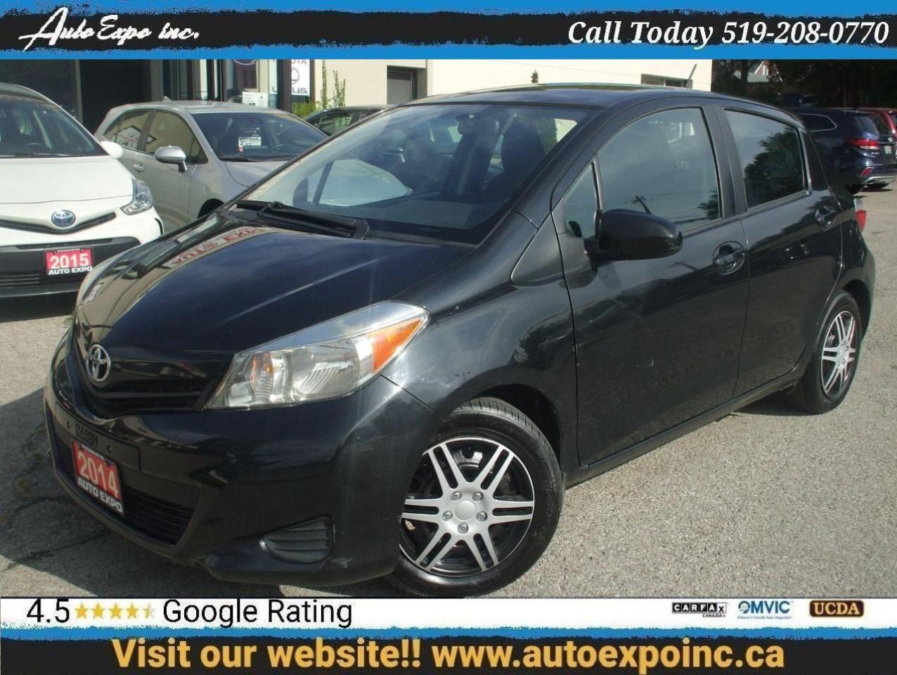 Used 2014 Toyota Yaris Auto,A/C,5 Door,HB,Bluetooth,Certified,Gas Saver for sale in Kitchener, ON