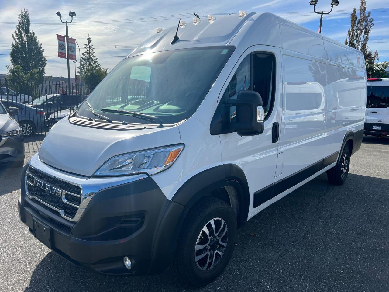 <p>2023 Ram Promaster 3500 Highroof Cargo Van 159WB, 3.6L Automatic,  Power Windows, Power Locks, Bluetooth, Backup Camera, Heated Seat, AM/FM/XM/Bluetooth.</p>