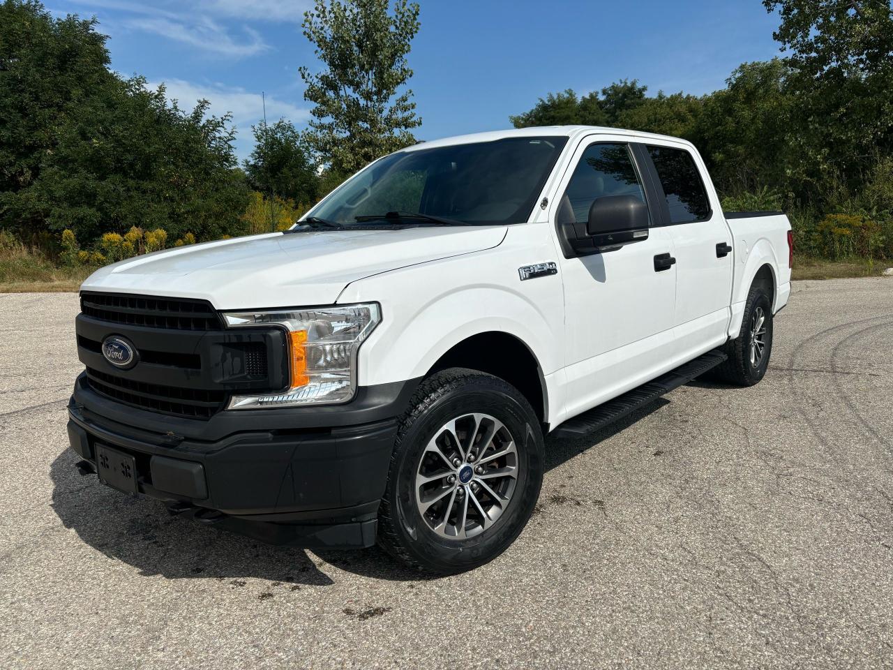 <div>2019 Ford F 150 XL CREW CAB 4x4 , 3.5 v6 . Tri fold hard box cover.  5.5 ft tool drawer. Ver nice condition. Very well cared for. Ex police truck. Sold as is plus HST</div>