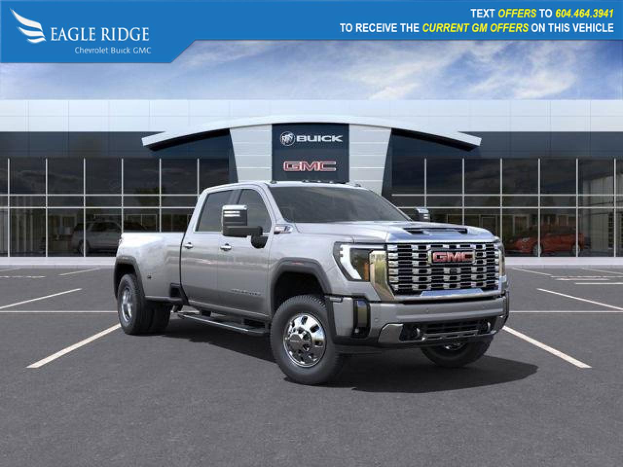 New 2025 GMC Sierra 3500 HD Denali Auto Lock Rear Differential, Automatic emergency breaking, HD surround vision for sale in Coquitlam, BC