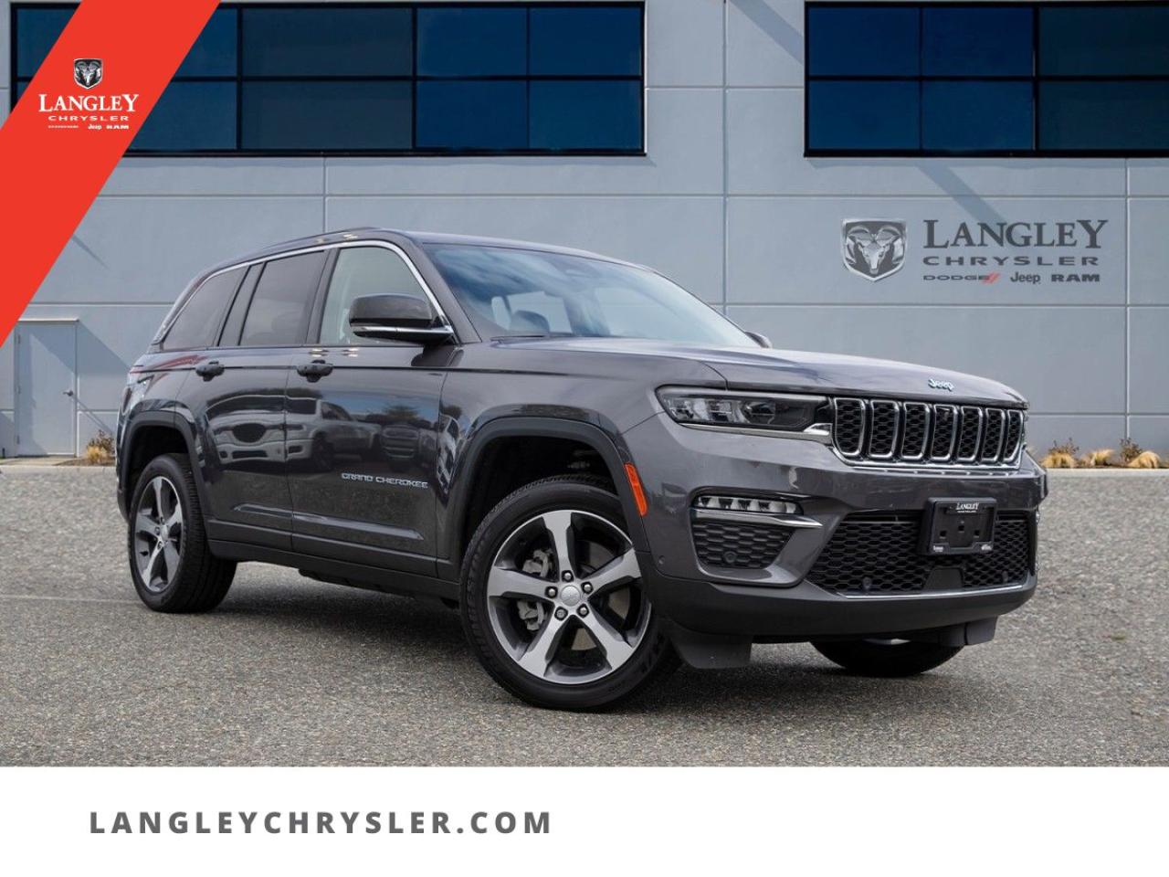 Used 2023 Jeep Grand Cherokee 4xe Leather Seats | Cold Weather Package | Back up Camera for sale in Surrey, BC