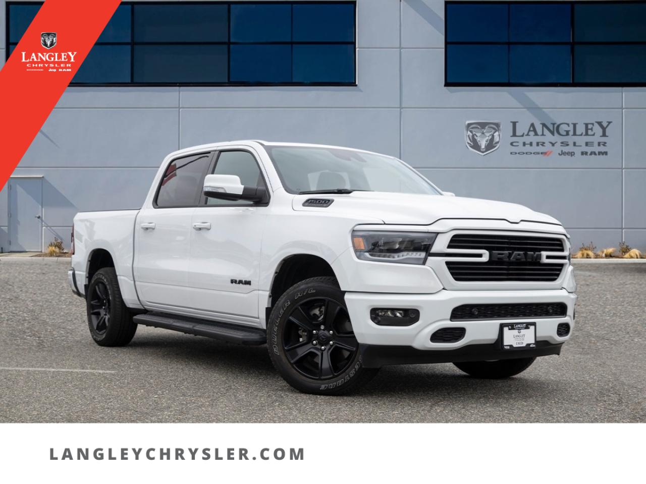 Used 2022 RAM 1500 Sport Leather Seats | Bluetooth | Back up Camera for sale in Surrey, BC