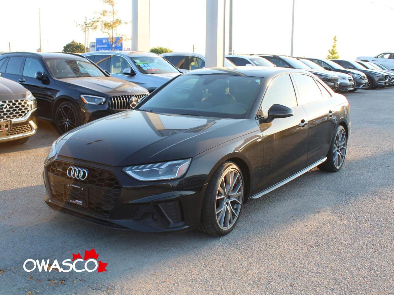 Used 2020 Audi A4 2.0L Progressiv! One Owner! Clean CarFax! for sale in Whitby, ON