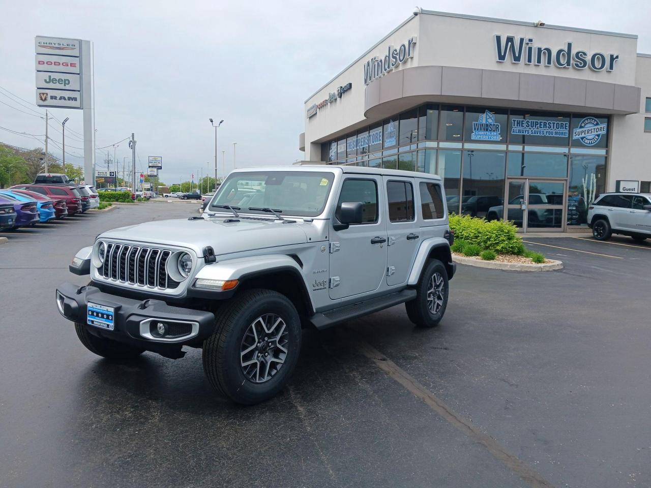 Used 2024 Jeep Wrangler Sahara 4 Door 4x4 for sale in Windsor, ON