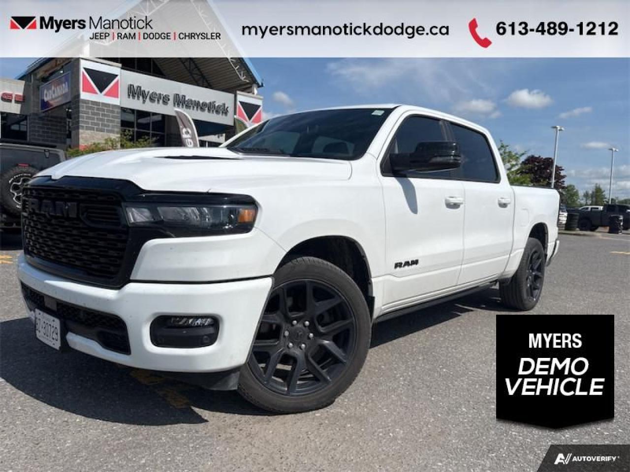 Used 2025 RAM 1500 Sport  - Leather Seats -  Bucket Seats for sale in Ottawa, ON