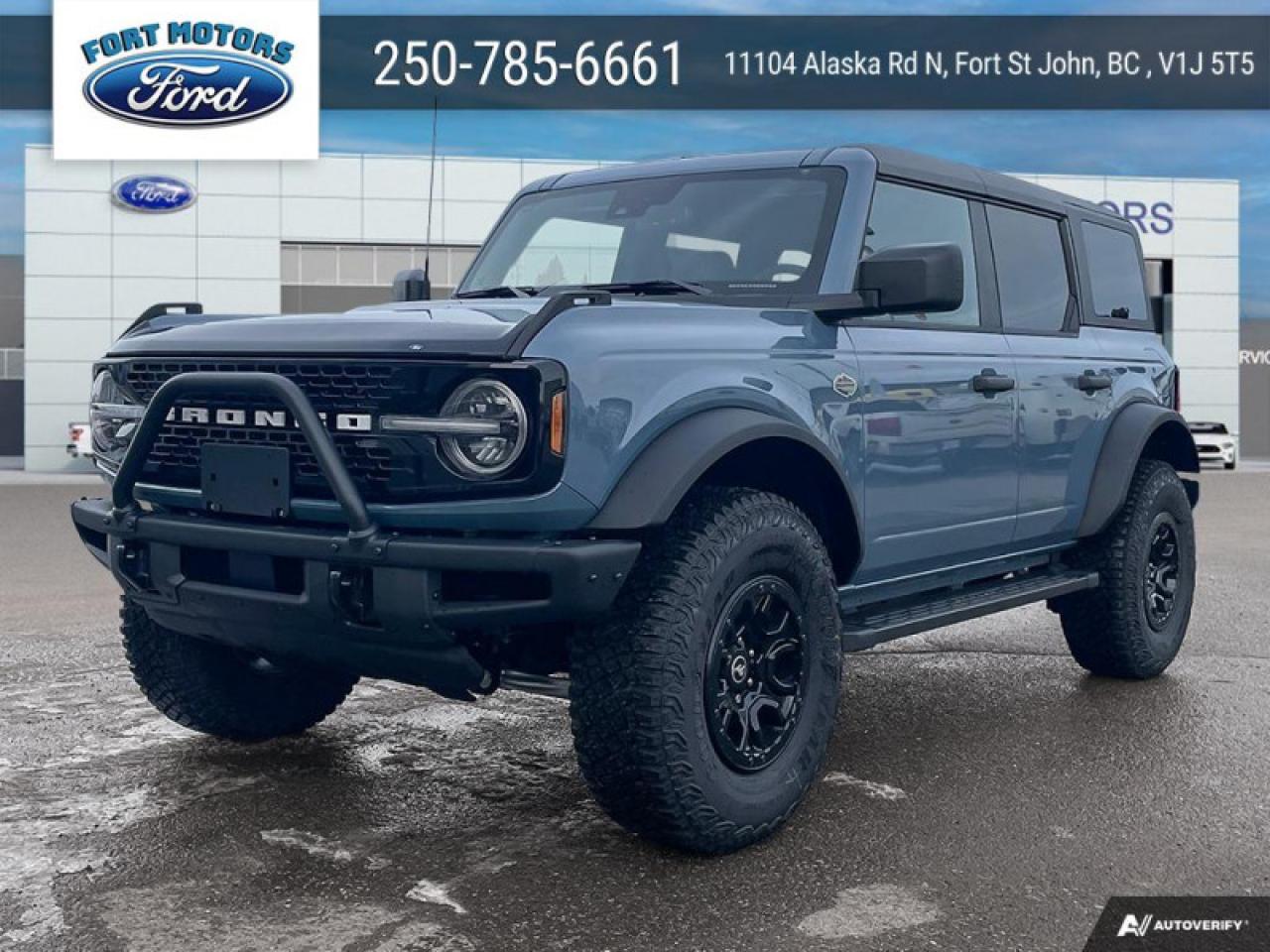 New 2024 Ford Bronco Wildtrak  - Leather Seats for sale in Fort St John, BC