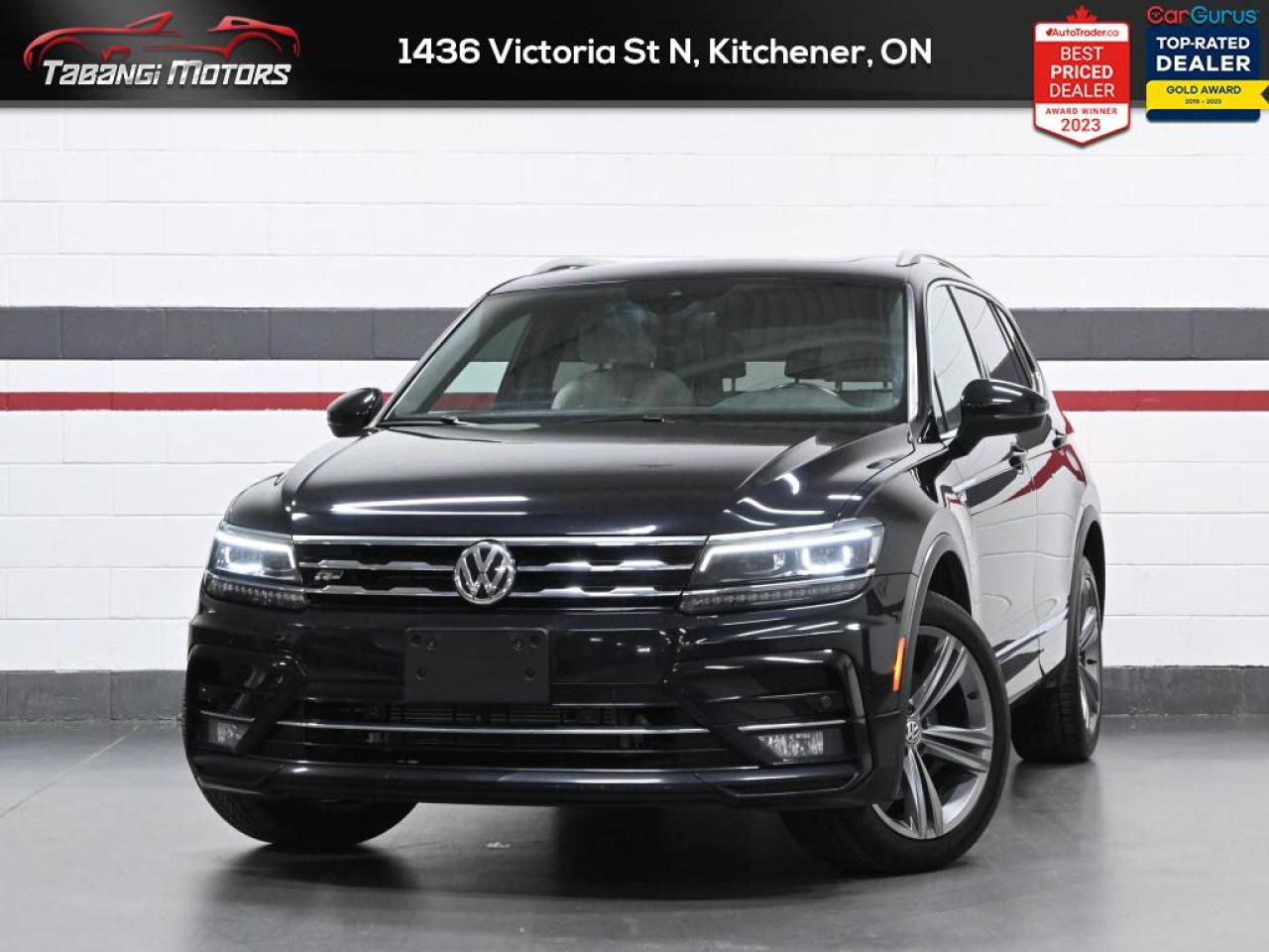 Used 2021 Volkswagen Tiguan Highline    R-Line No Accident White Interior 360CAM Fender for sale in Mississauga, ON