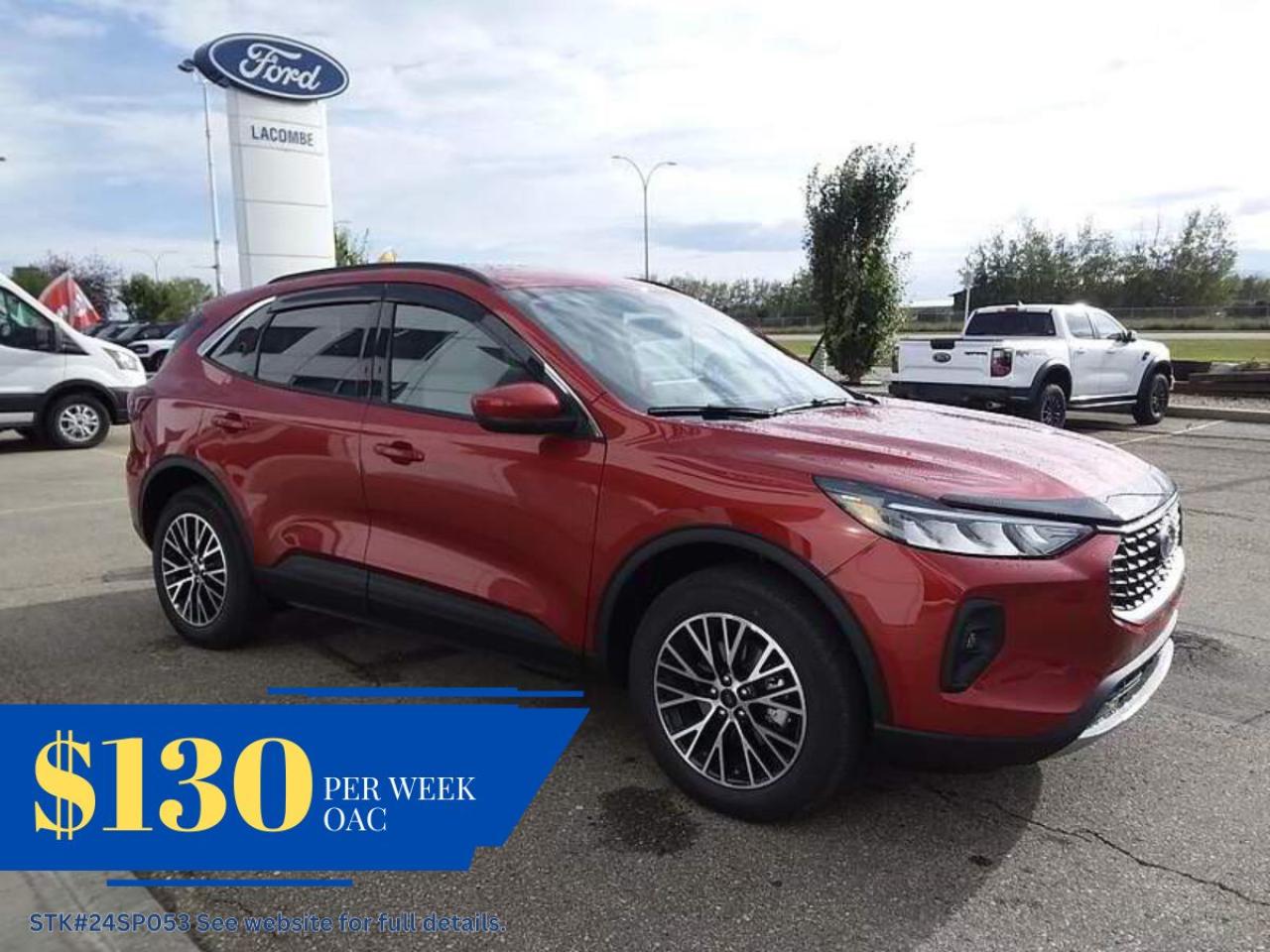 New 2024 Ford Escape PHEV for sale in Lacombe, AB