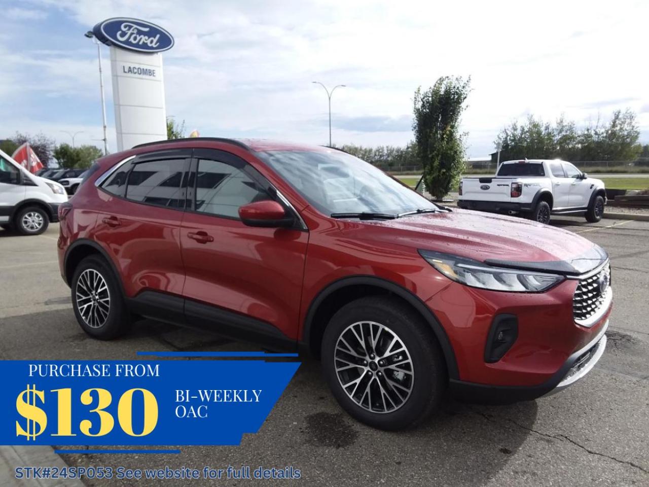 New 2024 Ford Escape PHEV for sale in Lacombe, AB