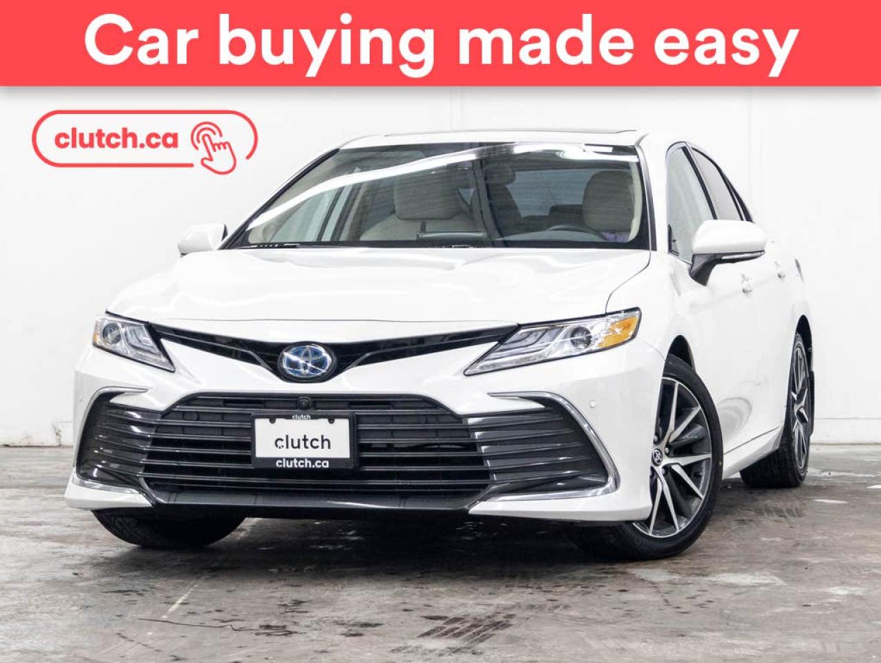 Used 2023 Toyota Camry HYBRID XLE w/ Apple CarPlay & Android Auto, Power Sunroof, Nav for Sale in Toronto, Ontario
